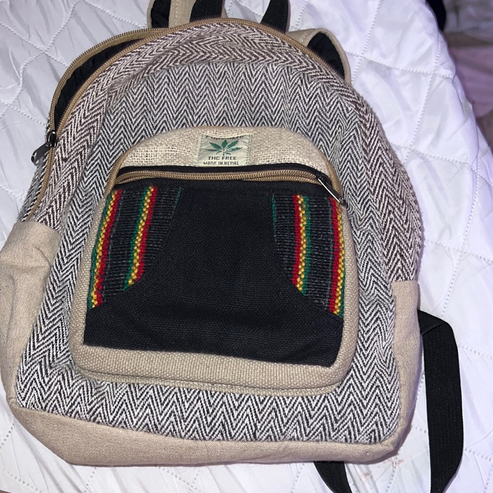 Pure Hemp Himalayan mini backpack